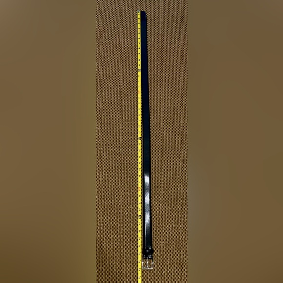 Leather belt black size 36 - Picture 17 of 17